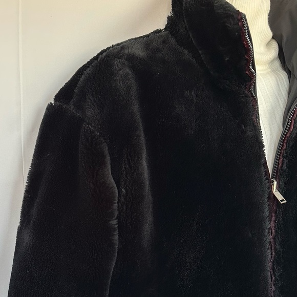 OBERMEYER 1947 REVERSIBLE FAUX FUR PAULINA SKI SNOWBOARD WINTER COAT JACKET Sz10 - Picture 8 of 14